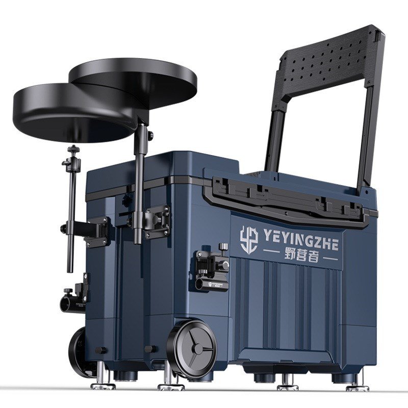 2024 new fast-dissemination fishing boxes full of wheeled overlight drums of gear equipped with multi-purpose fishing tanks